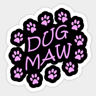 Scottish Dog Mum Sticker
